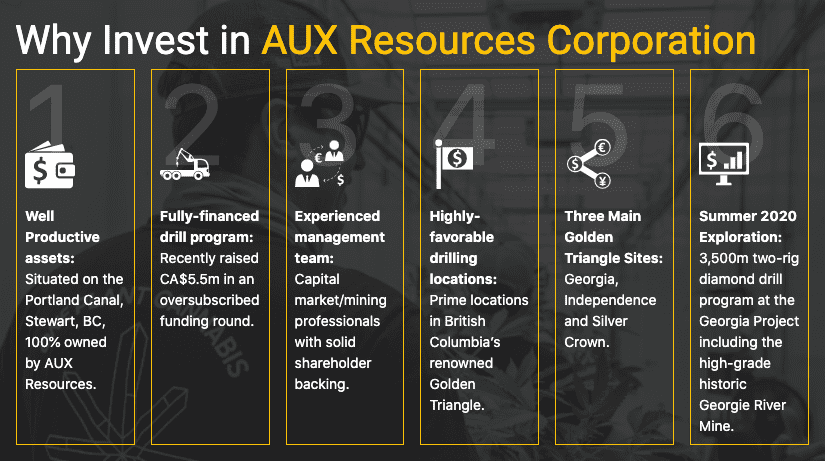 Aux Resources Advance Flagship Asset In Highly Prospective Gold Region - copper key crown roblox